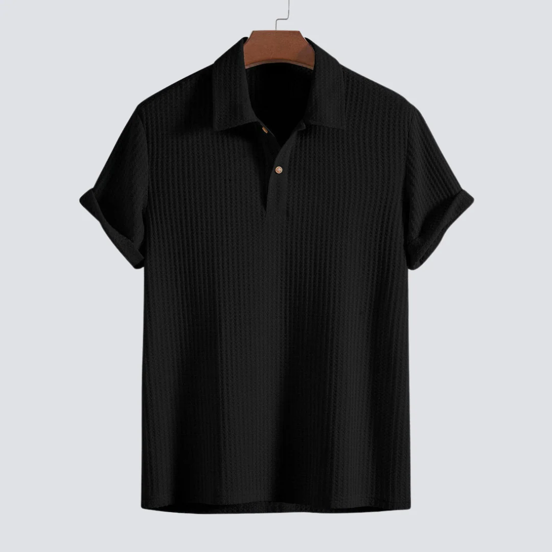 Ambrose® | Waffle Knit Polo - Image 5