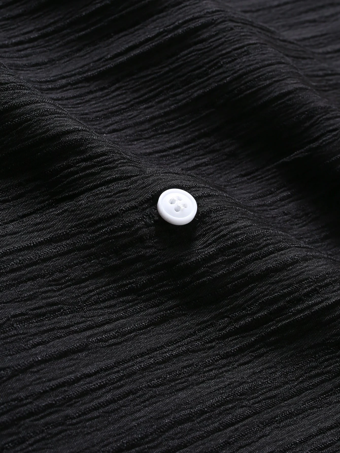 Ambrosius® | Wrinkled Texture Print Button Up Shirt - Image 3