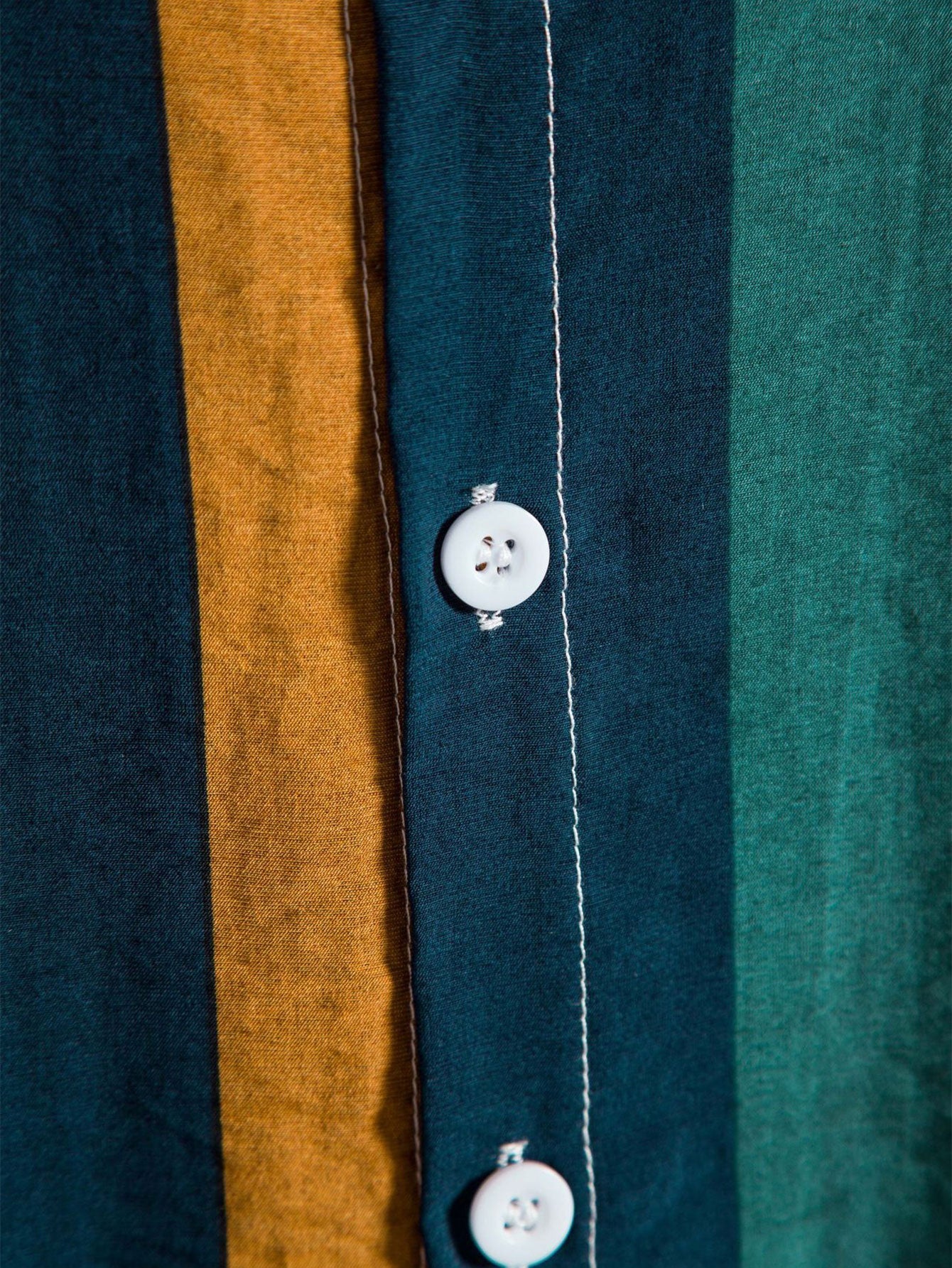 Amedeo® | Colored Striped Button Up Shirt - Image 4