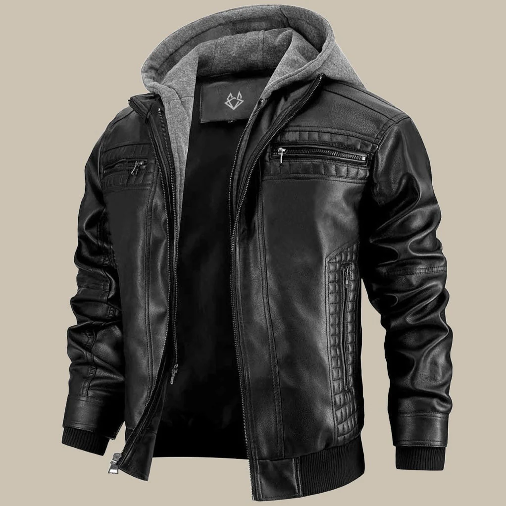 Amin | Premium winter jacket with hood and zipper