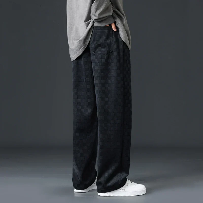 Amyas® | Checkered Corduroy Sweatpants - Image 5