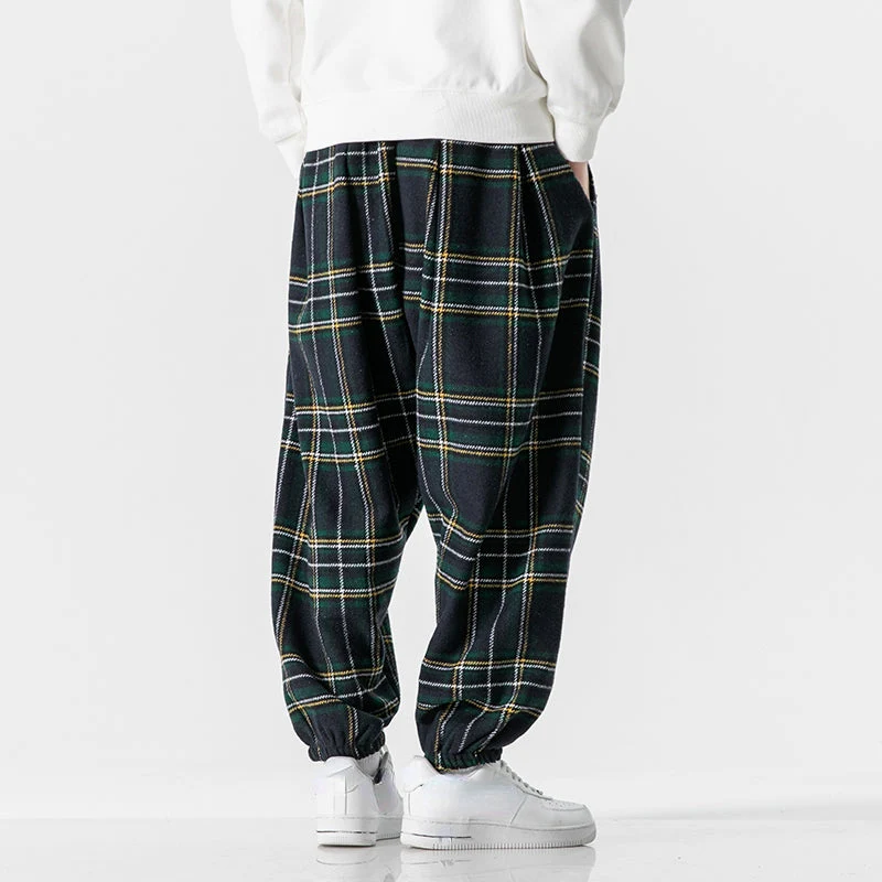 Anacleto® | Plaid Joggers - Image 7