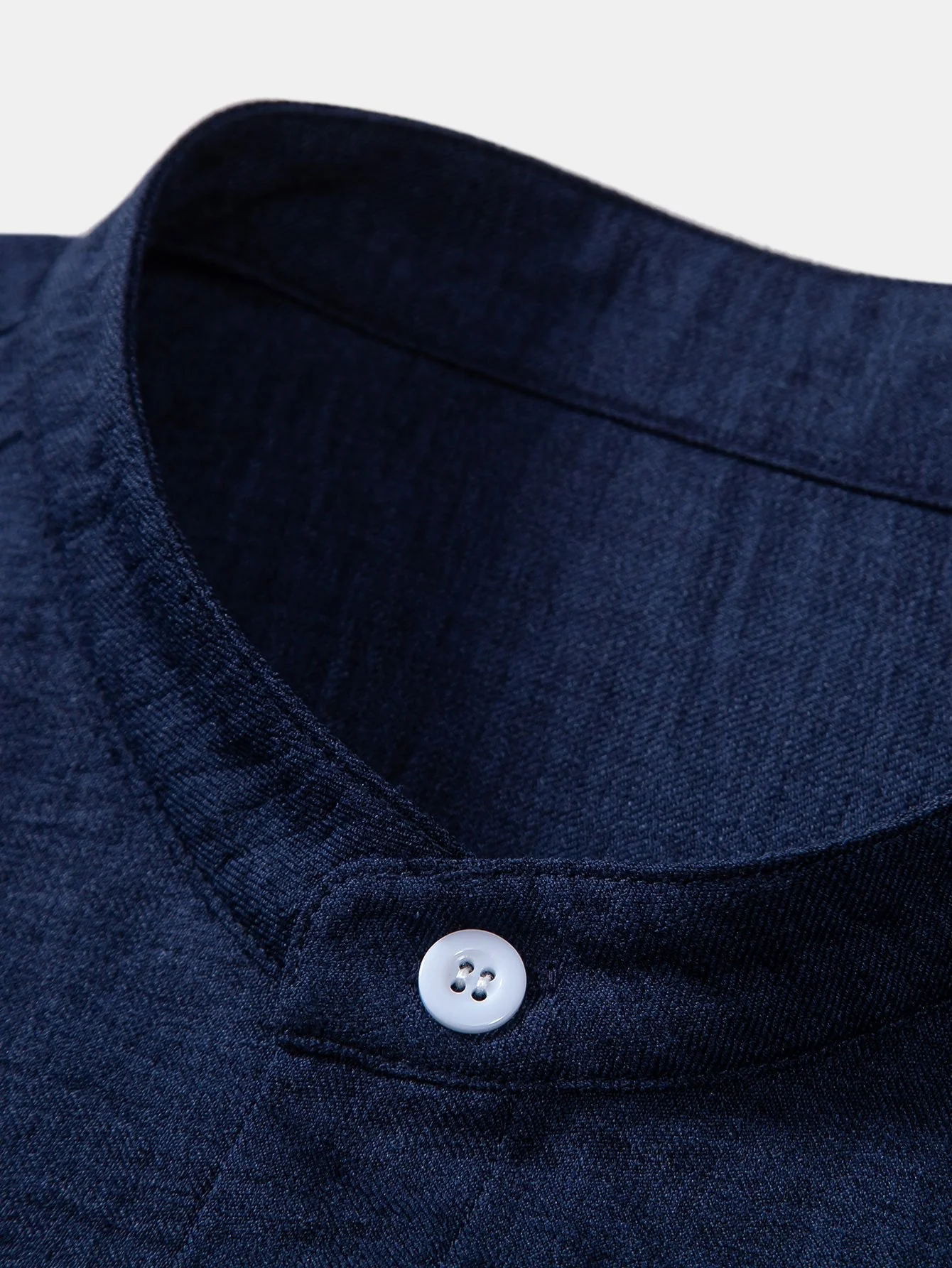 Ananías® | Stand Collar Textured Shirt - Image 3