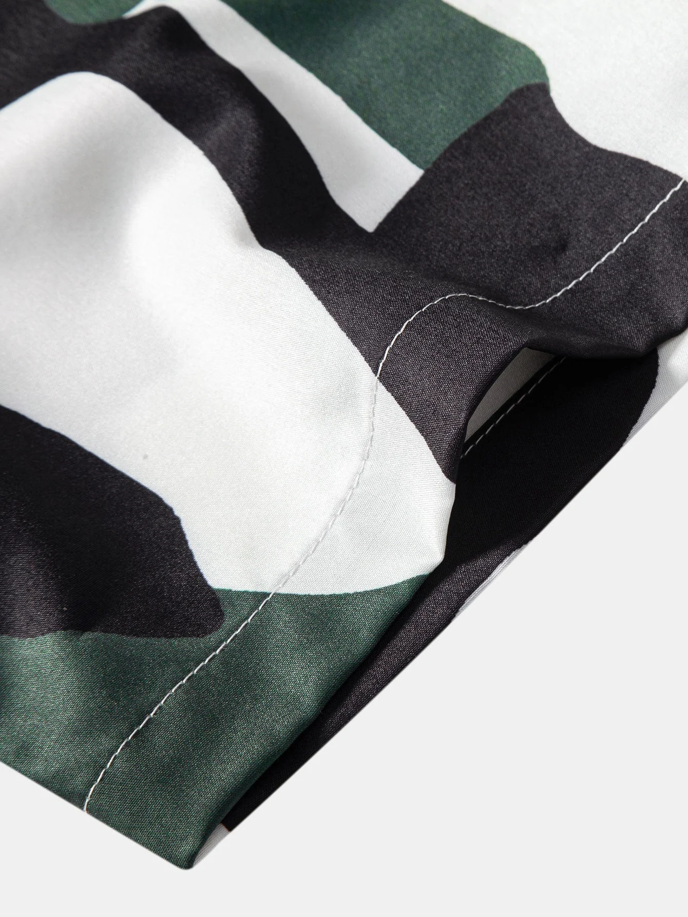Anatole® | Colorblock Print Button Up Shirt - Image 5