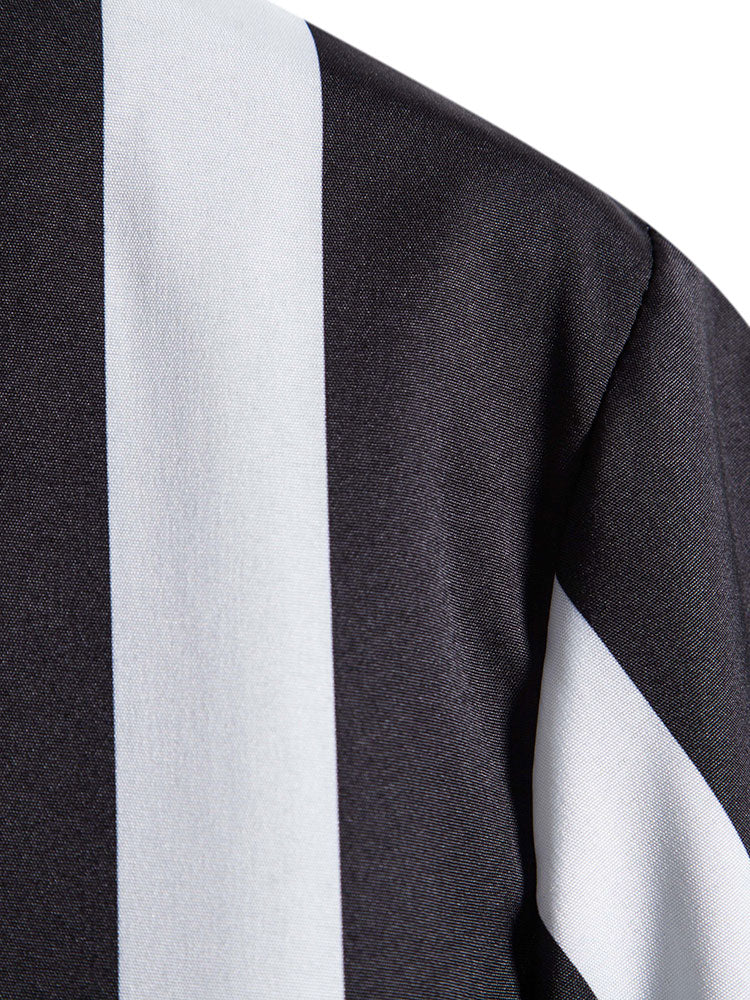 Andino® | Striped Print Button Up Shirt - Image 7