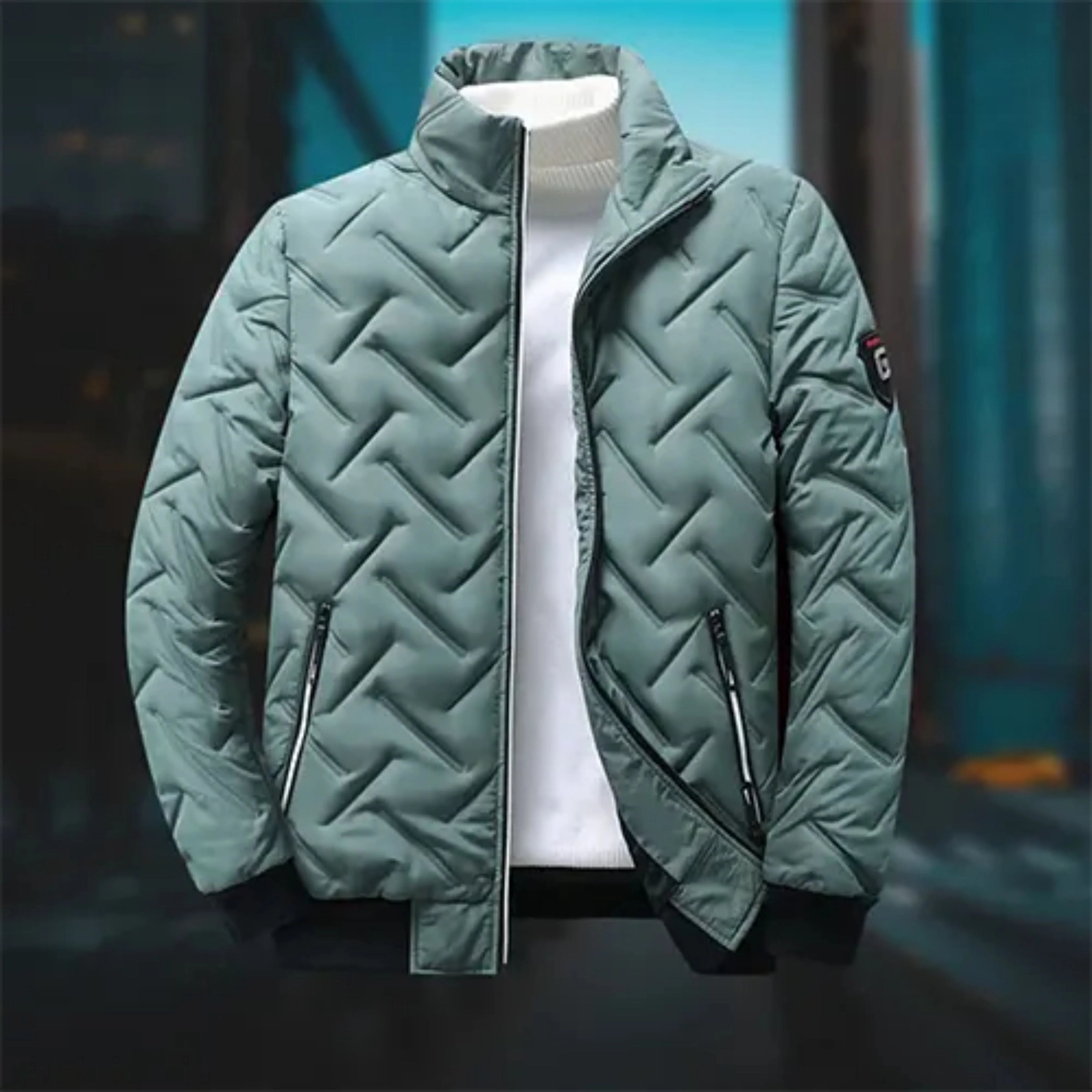 Andrew® | Winter style men's padded jacket - Image 2