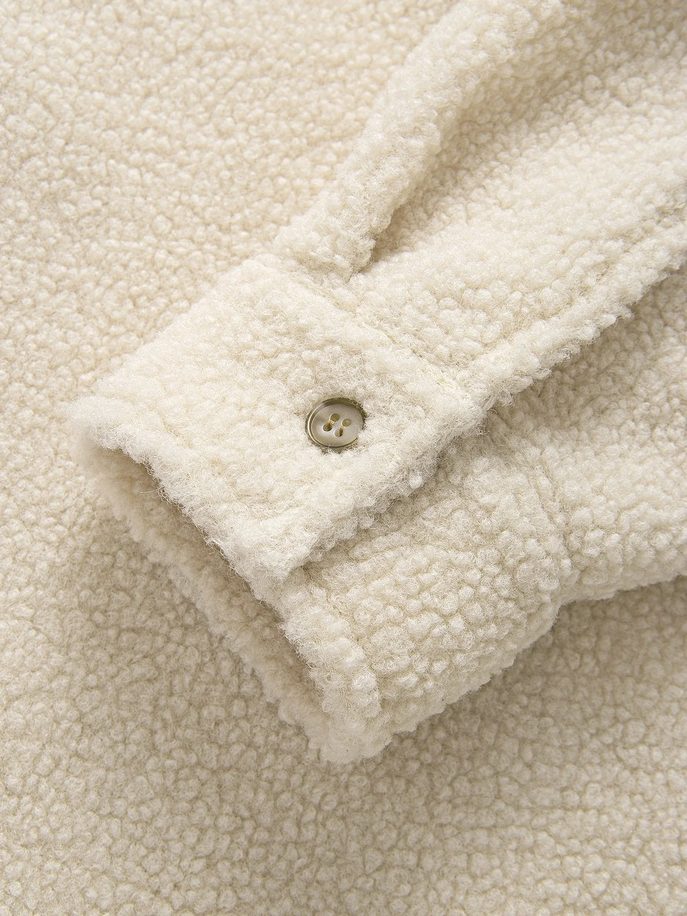 Ángel® | Aldrich Teddy Fleece Button Up Shirt - Image 8