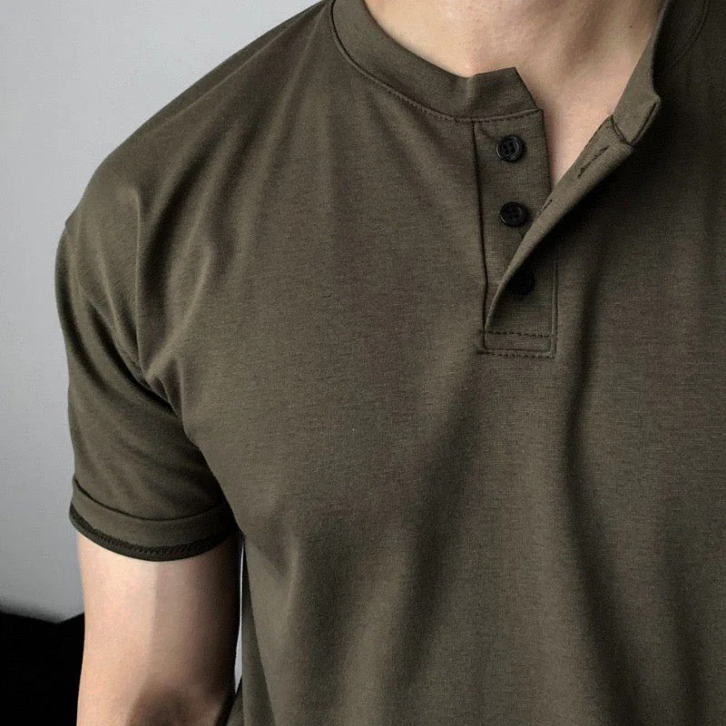 Aniceto® | DAEGU Buttoned Collar T-Shirt - Image 4