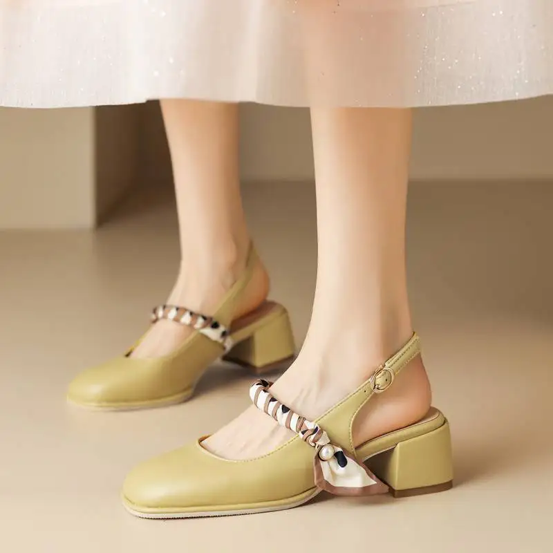 Aniel® | Dahlia Block Heels - Image 2