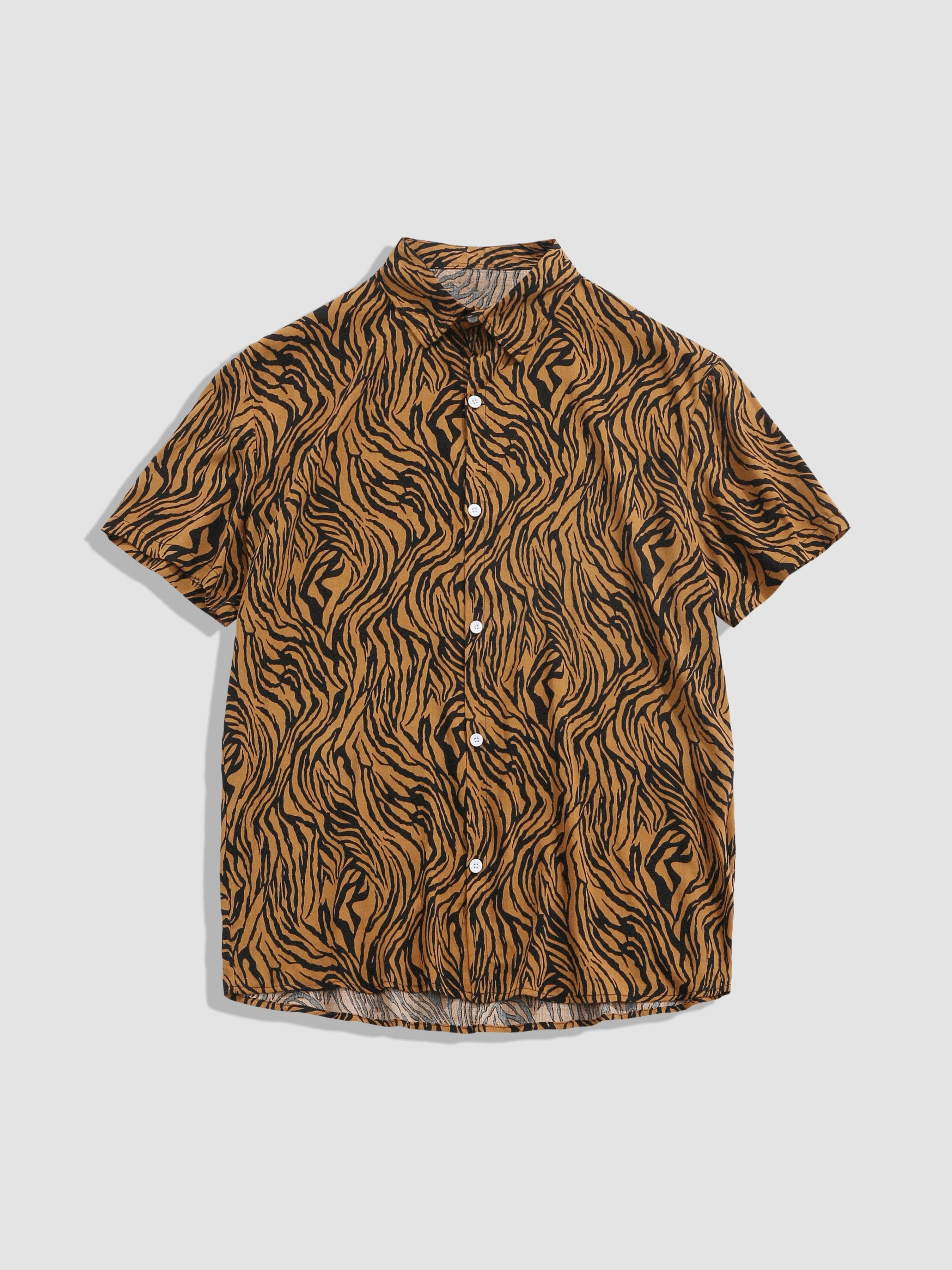 Anis® | Animal Texture Cotton Shirts