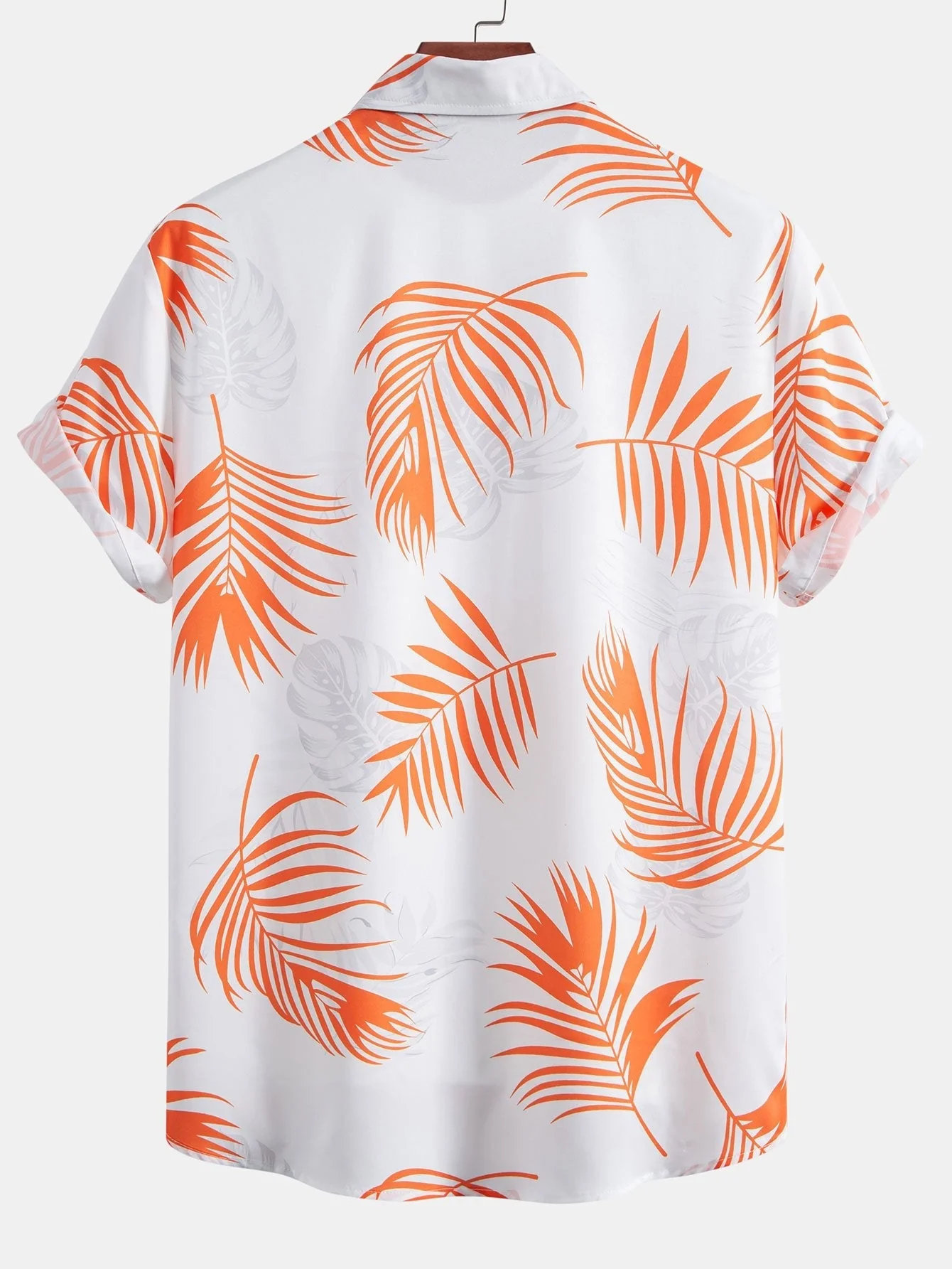 Anrich® | Leaf Print Button Up Shirt - Image 2