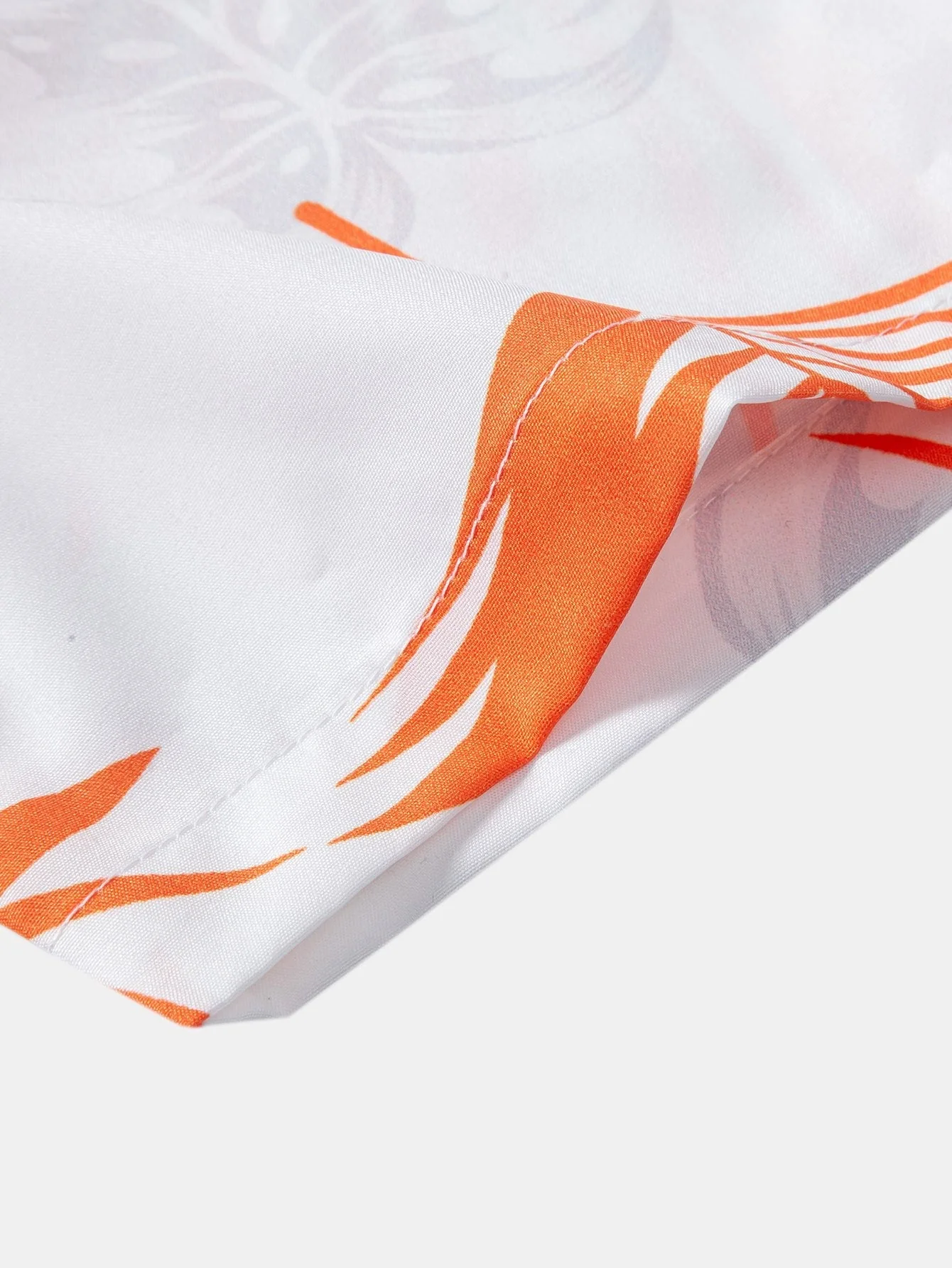 Anrich® | Leaf Print Button Up Shirt - Image 4