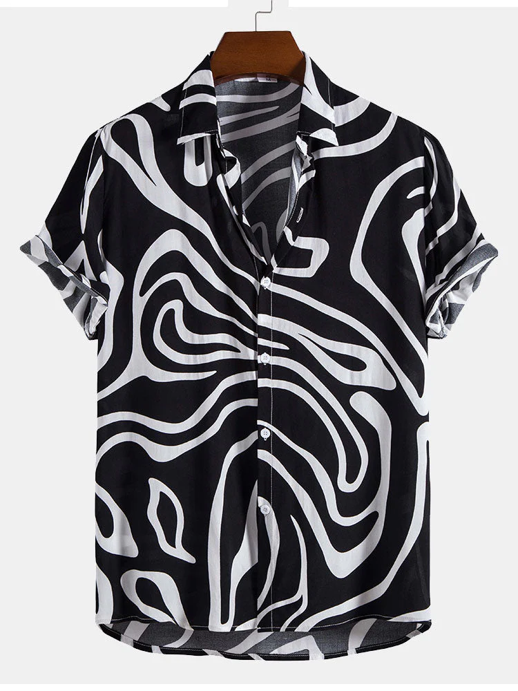 Anselm® | Swirl Print Shirt