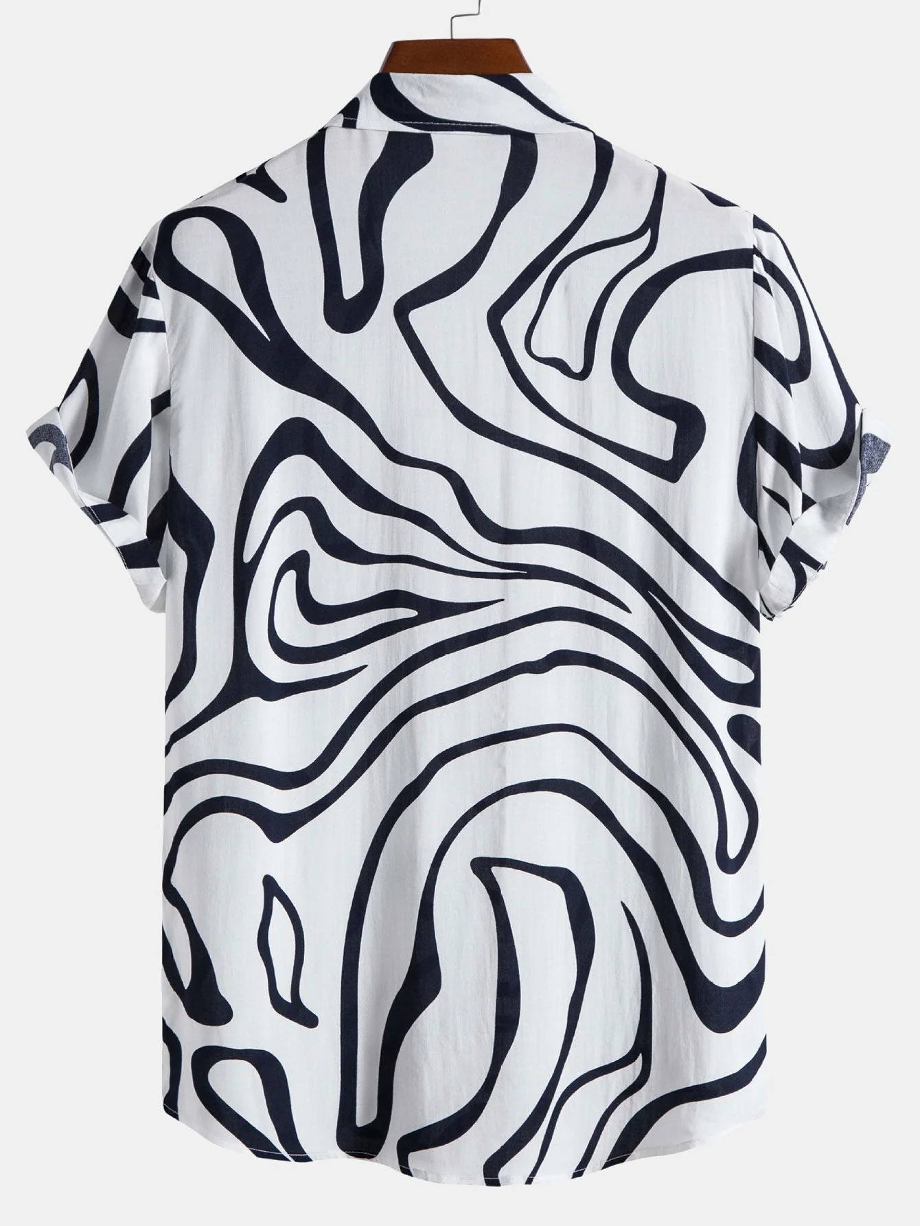 Anselm® | Swirl Print Shirt - Image 4