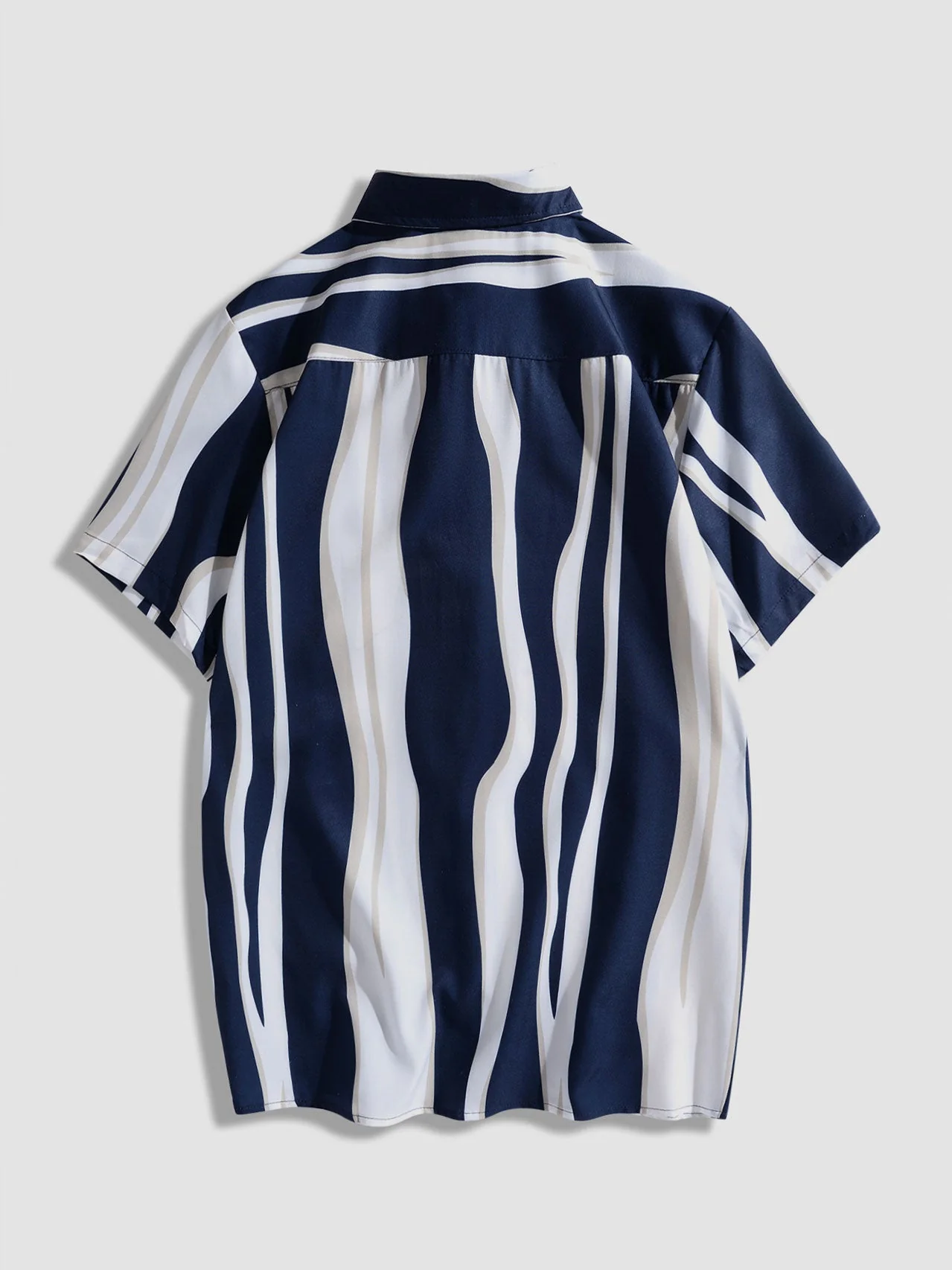 Ansgar® | Wave Stripes Lapel Shirts - Image 2