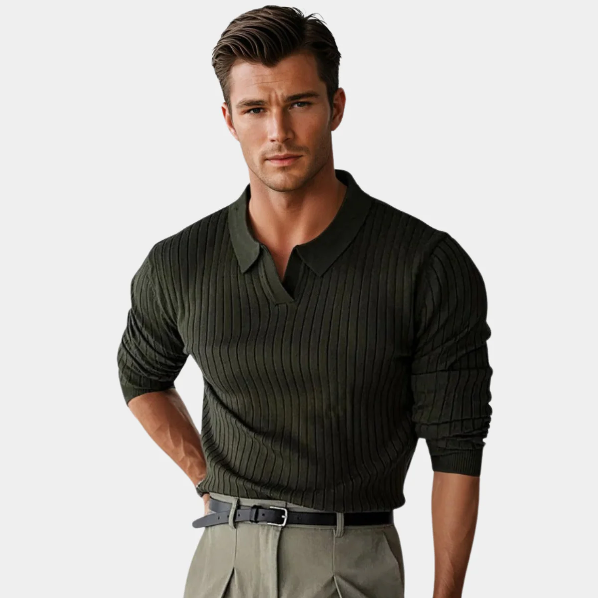 Antígono® | Classic Sweater With Collar