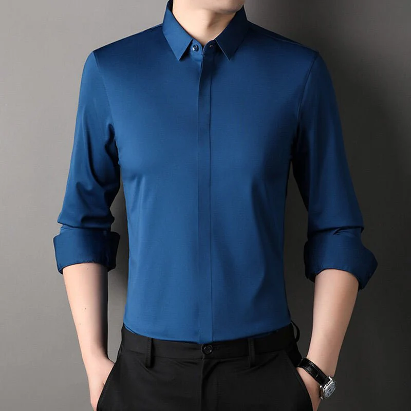 Antoine | Stretchy, wrinkle-free shirt - Image 5