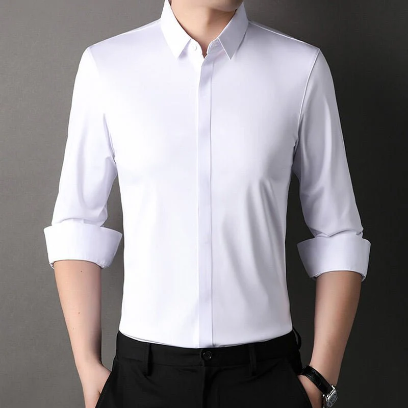 Antoine | Stretchy, wrinkle-free shirt - Image 7