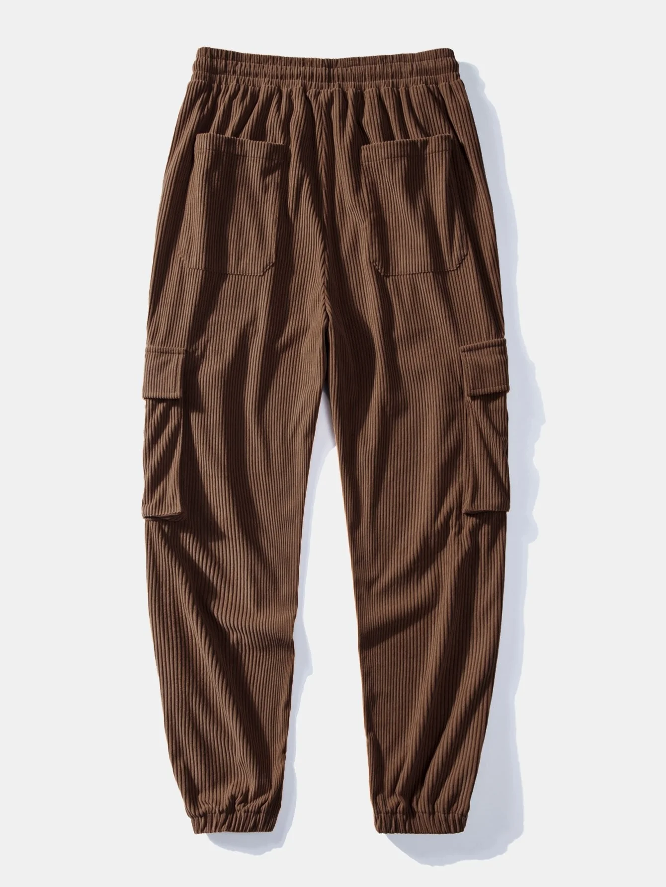 Antolín® | Drawstring Corduroy Cargo Jogger Pants - Image 2