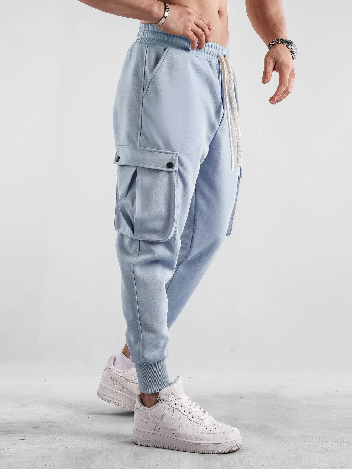 Antonio® | Drawstring Cargo Jogger Pants - Image 10