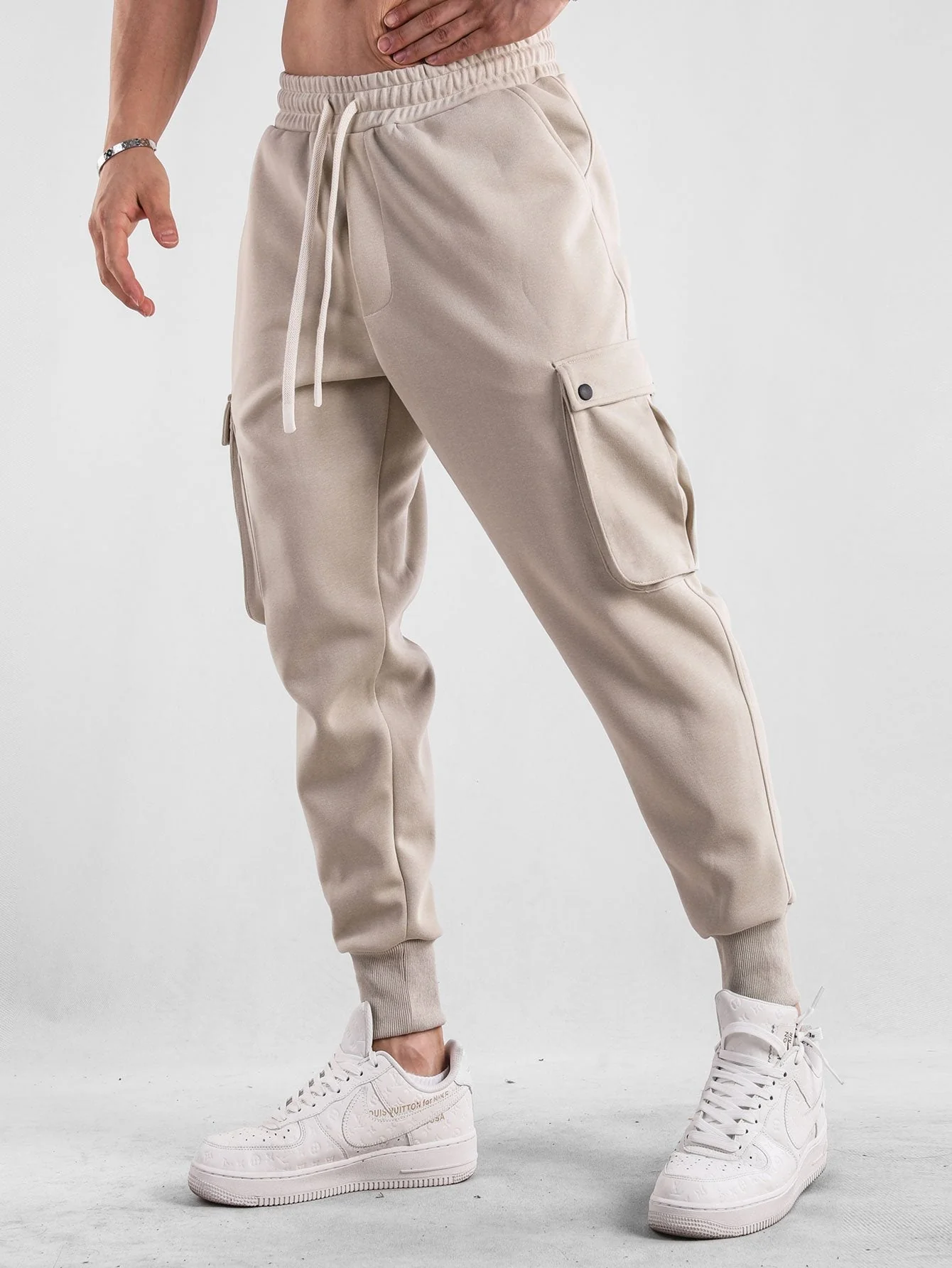 Antonio® | Drawstring Cargo Jogger Pants - Image 2