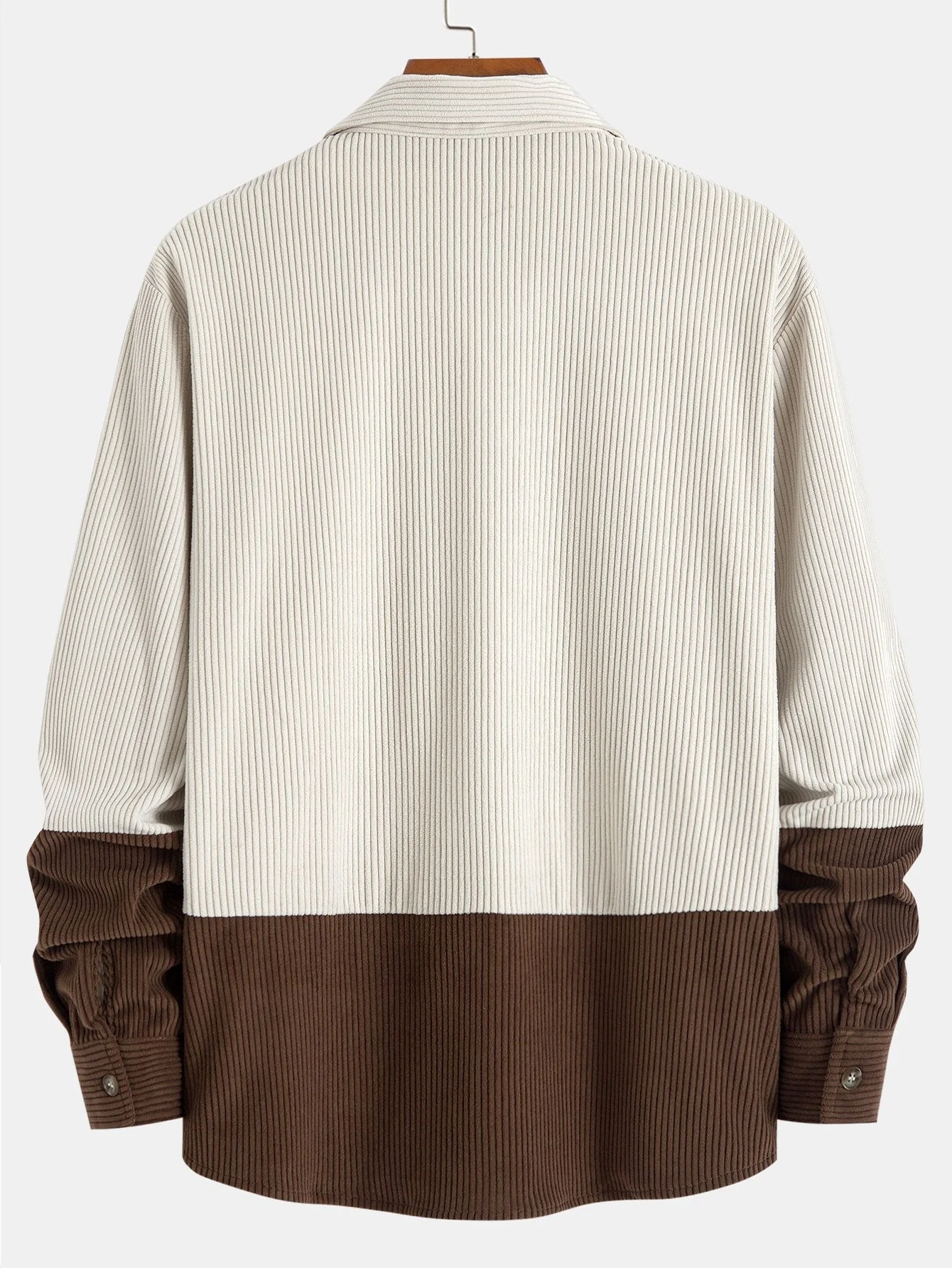 Antonius® | Two Tone Corduroy Shirt - Image 2