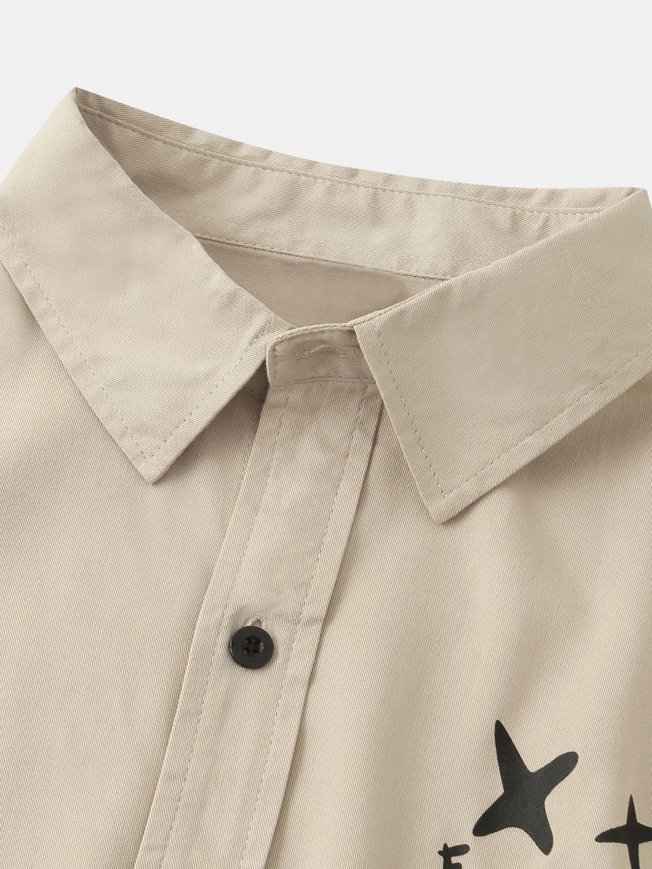 Apisai® | Smiley Graphic Print Button Up Shirt - Image 9