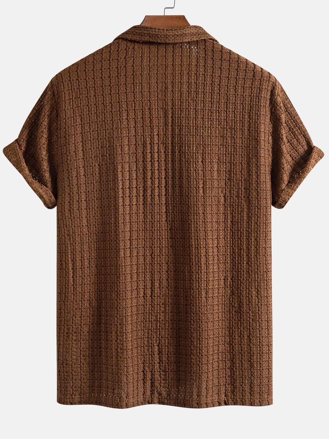 Apolonio® | Texture Jacquard Cuban Shirt - Image 2