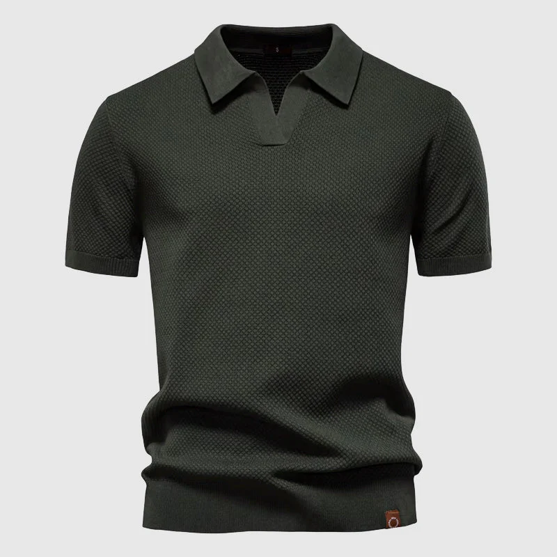 Arandes® | Davide Costa Marsala Polo Shirt - Image 4