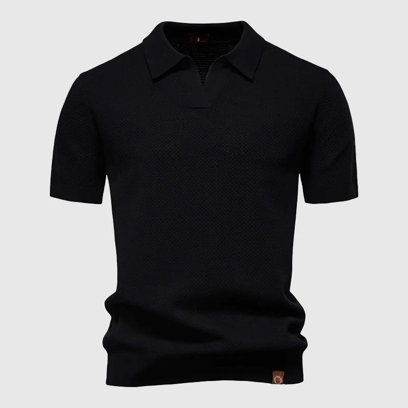 Arandes® | Davide Costa Marsala Polo Shirt - Image 5