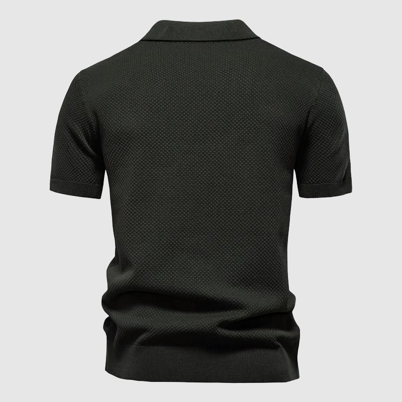 Arandes® | Davide Costa Marsala Polo Shirt - Image 7
