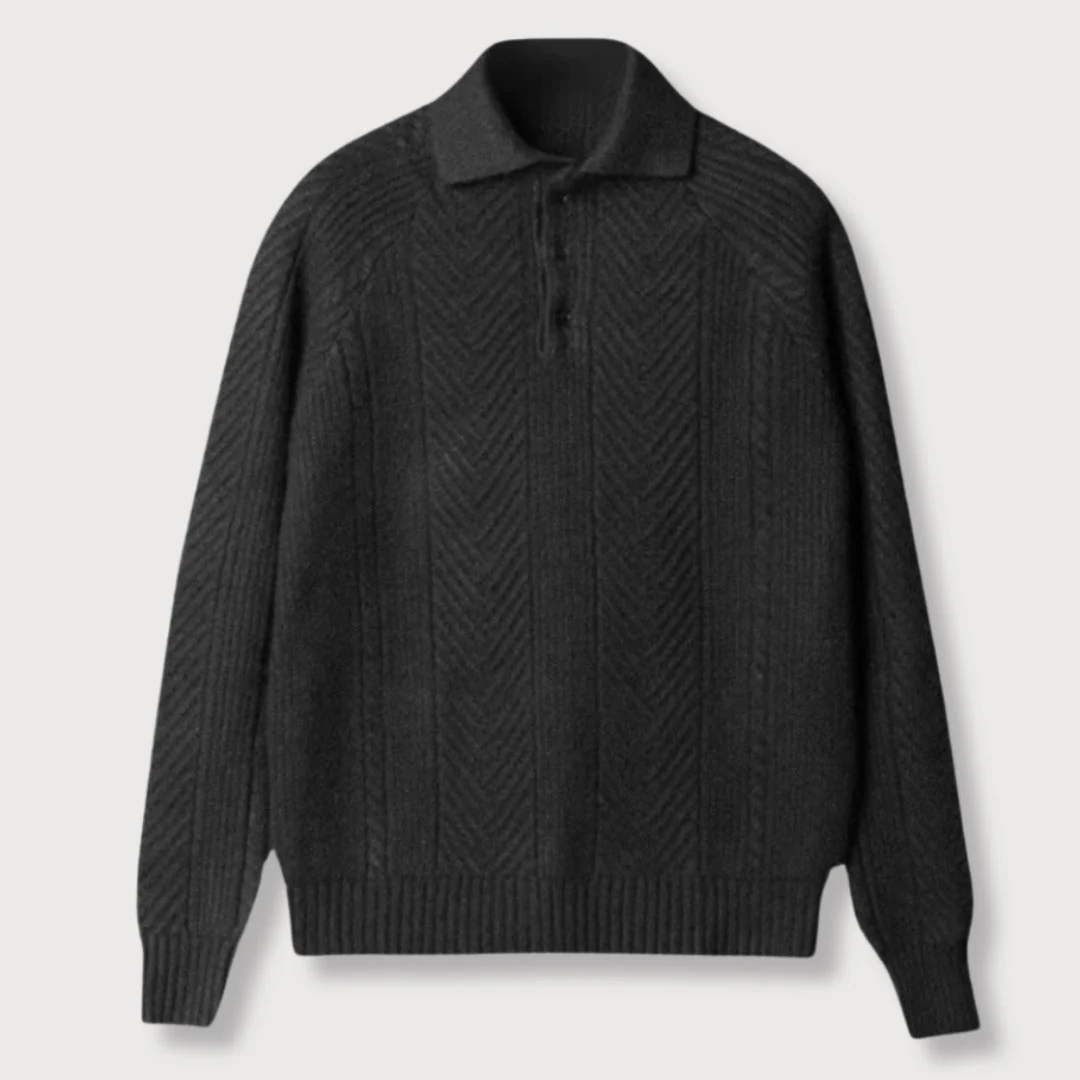 Arcesio® | Luxury Men'S Sweater With Collar - Image 6
