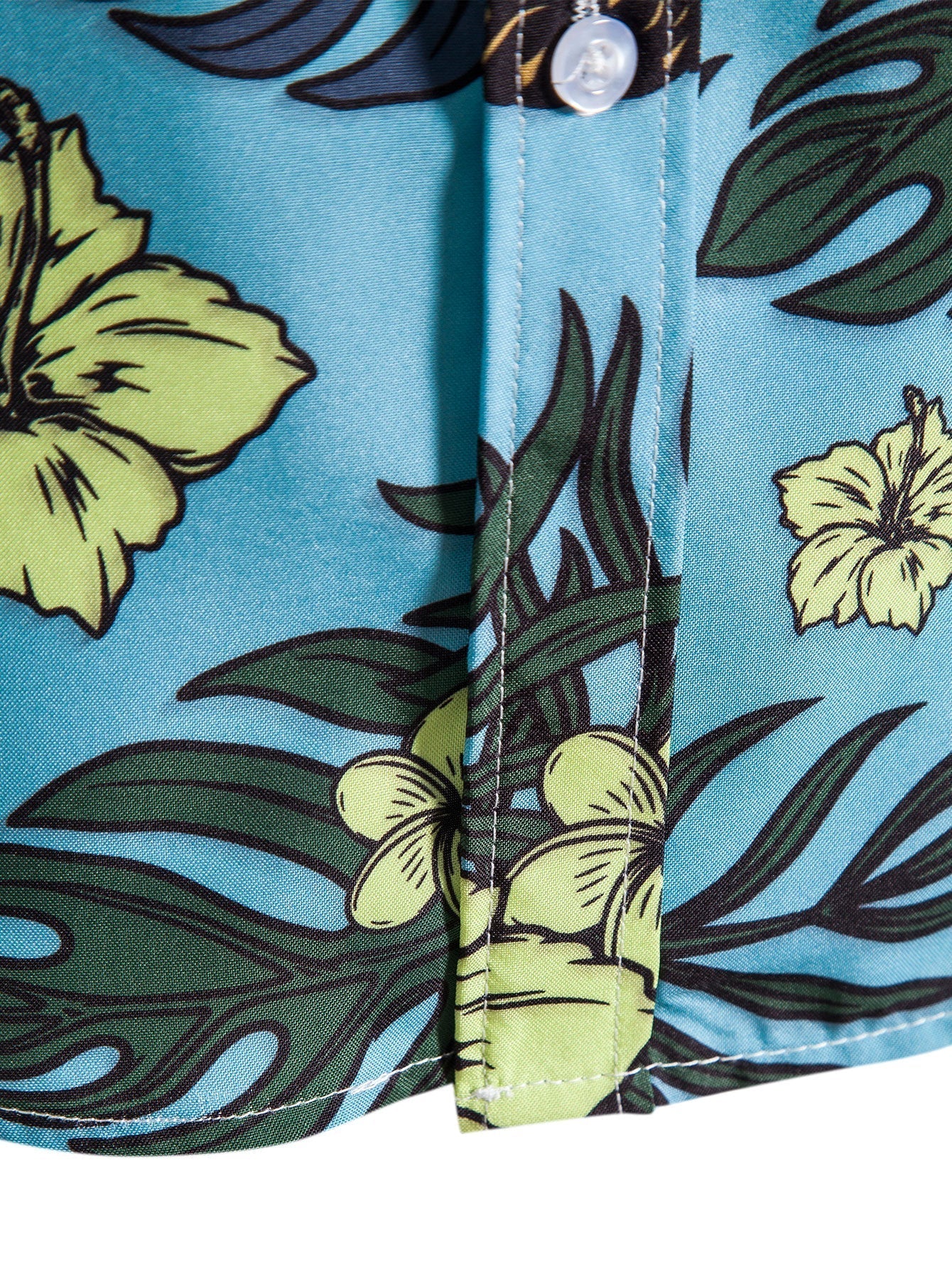 Arcie® | Tropical Floral Pineapple Print Shirt - Image 4