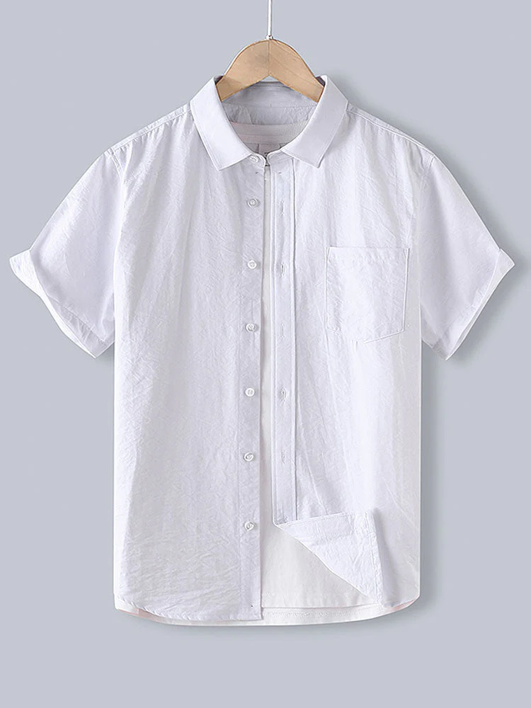 Arett® | Men Cotton Button Up Shirt - Image 3