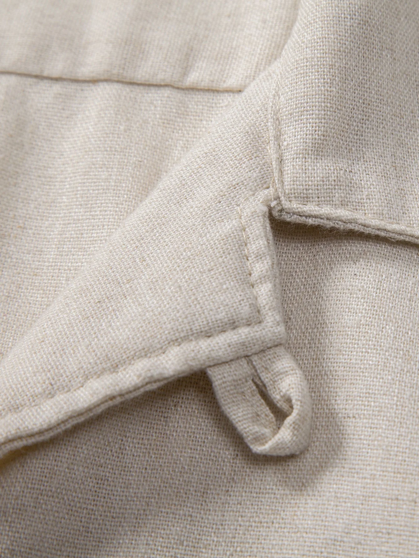 Arges® | Linen Cuban Shirt With Pockets - Image 10