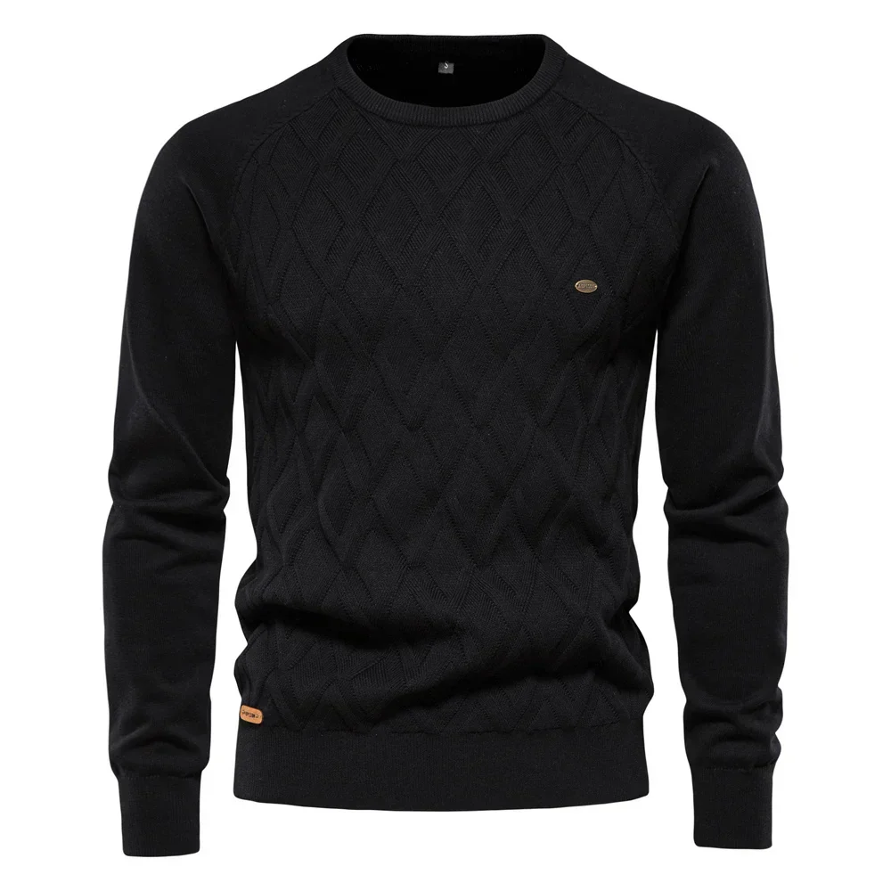 Argimiro® | Men'S Sweater With Checked Design - Image 6