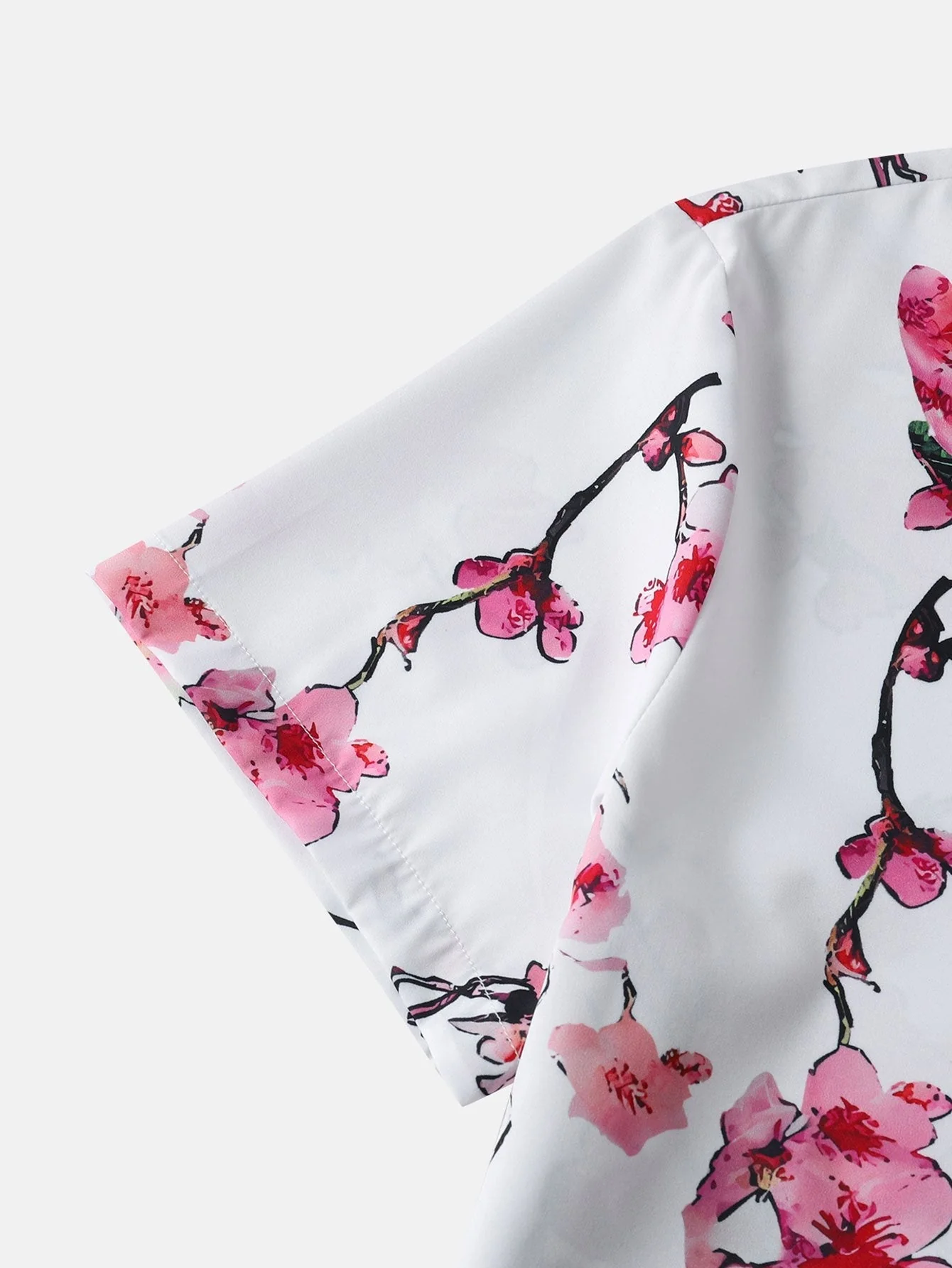 Arian® | Floral Print Button Up Shirt - Image 4