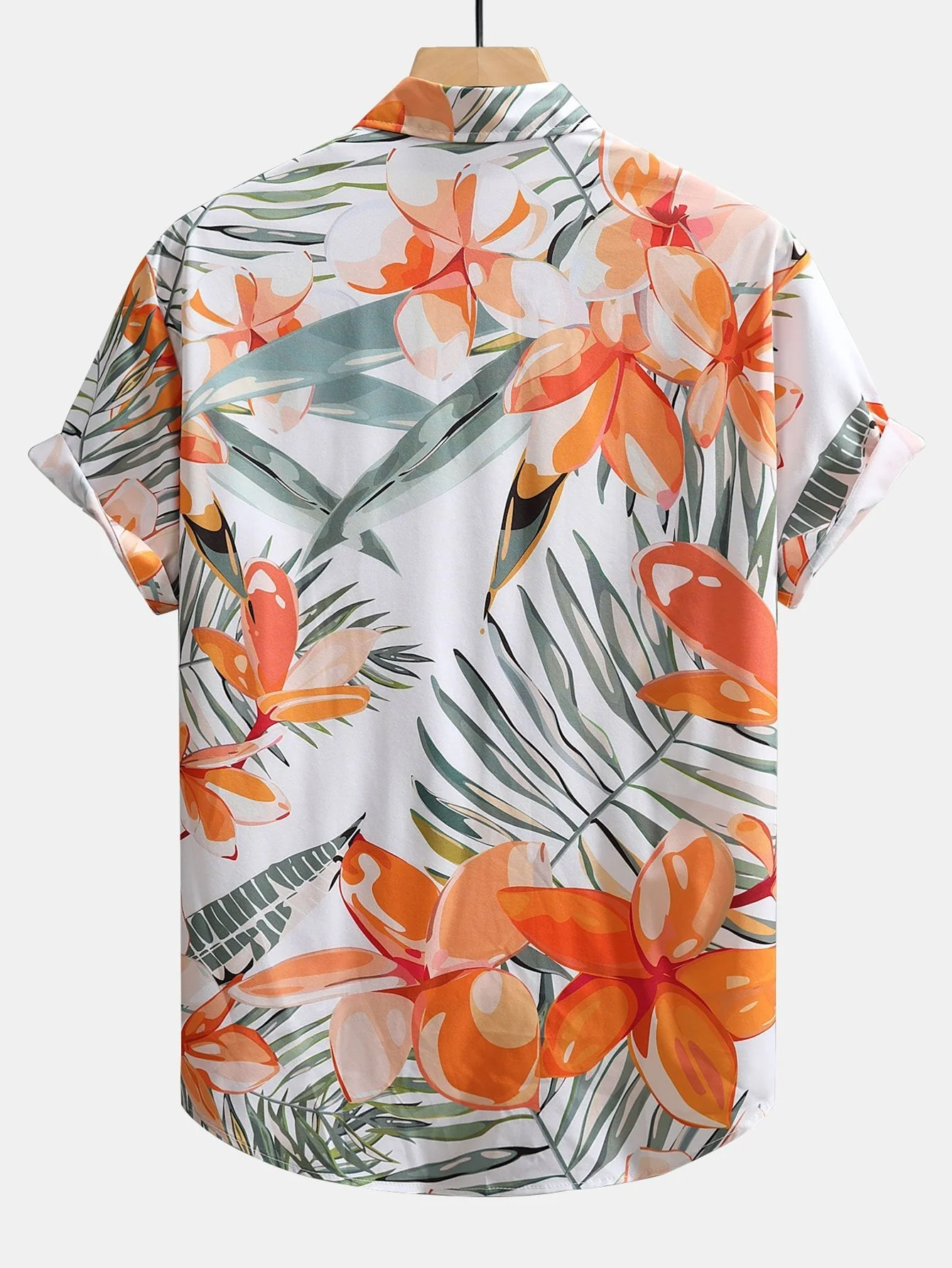 Ariosto® | Flower Plants Print Button Up Shirt - Image 2