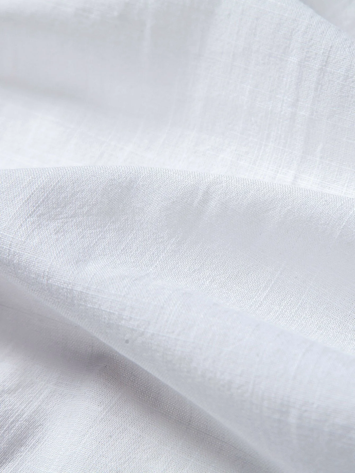 Arle® | Splash Rose Print Linen Look Cotton Button Up Shirt - Image 4