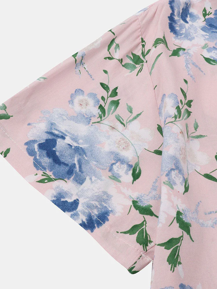 Arman® | Floral Print Button Up Shirt - Image 7