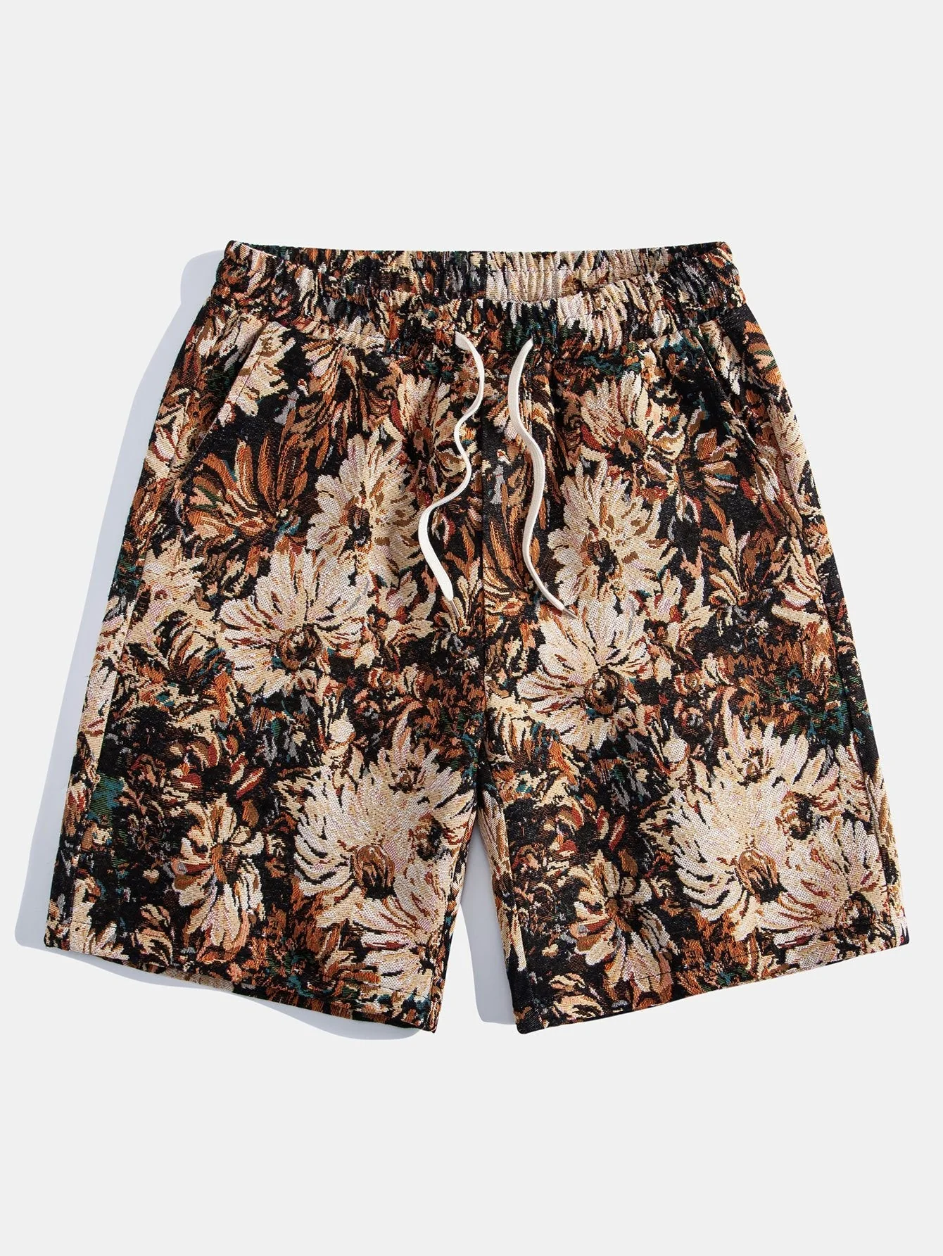 Armando® | Painted Floral Jacquard Shorts - Image 8