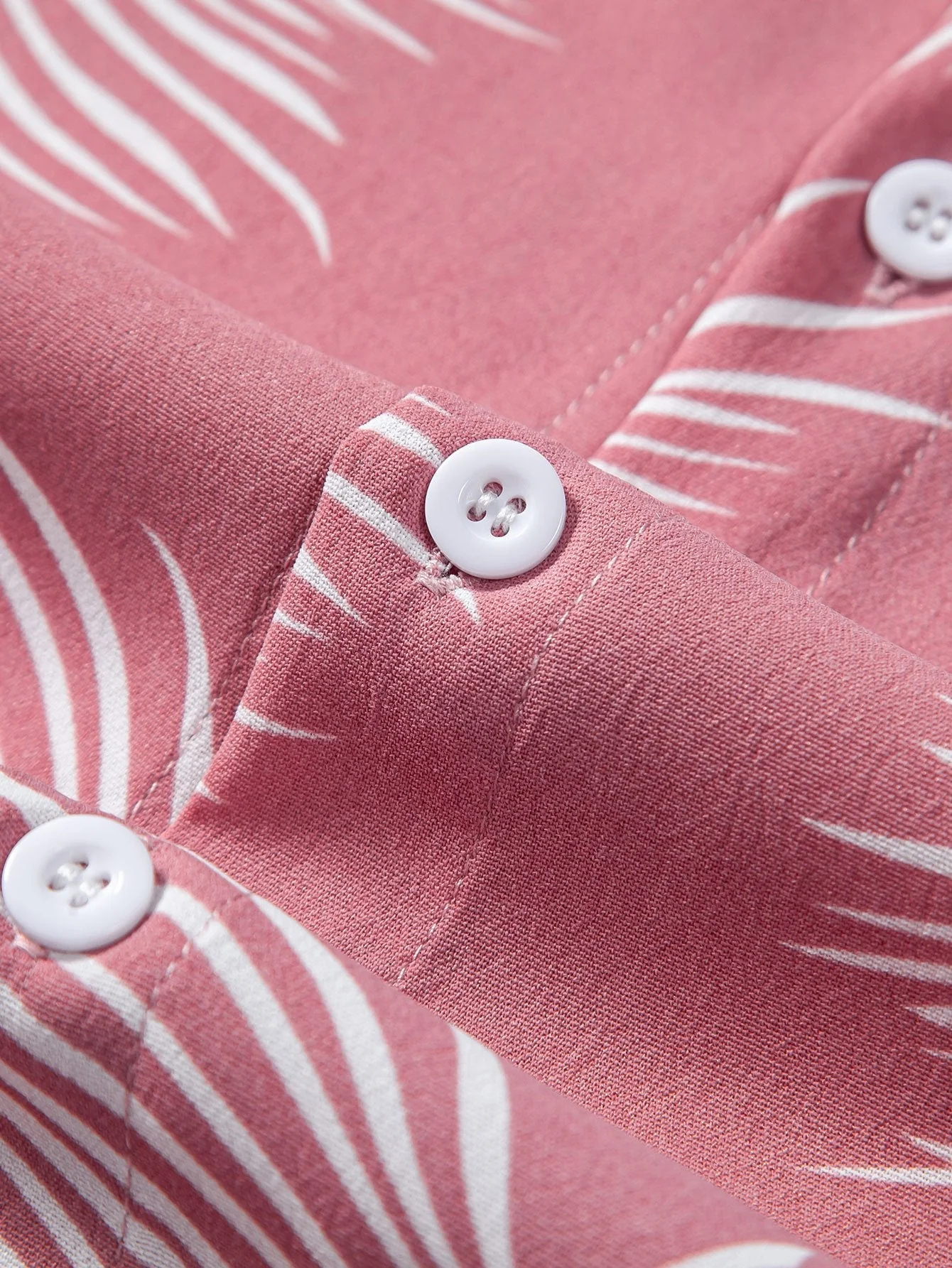 Armstrong® | Leaf Print Button Up Shirt - Image 4