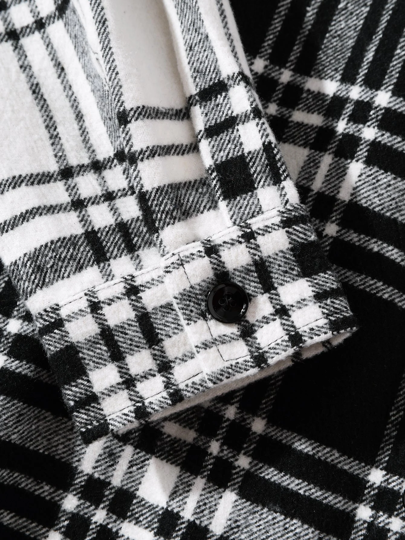 Arney® | Patchwork Flannel Plaid Overshirt - Image 4