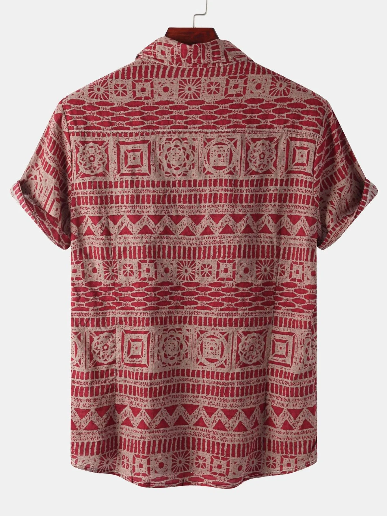 Arnwulf® | Tribal Print Button Up Shirt - Image 2