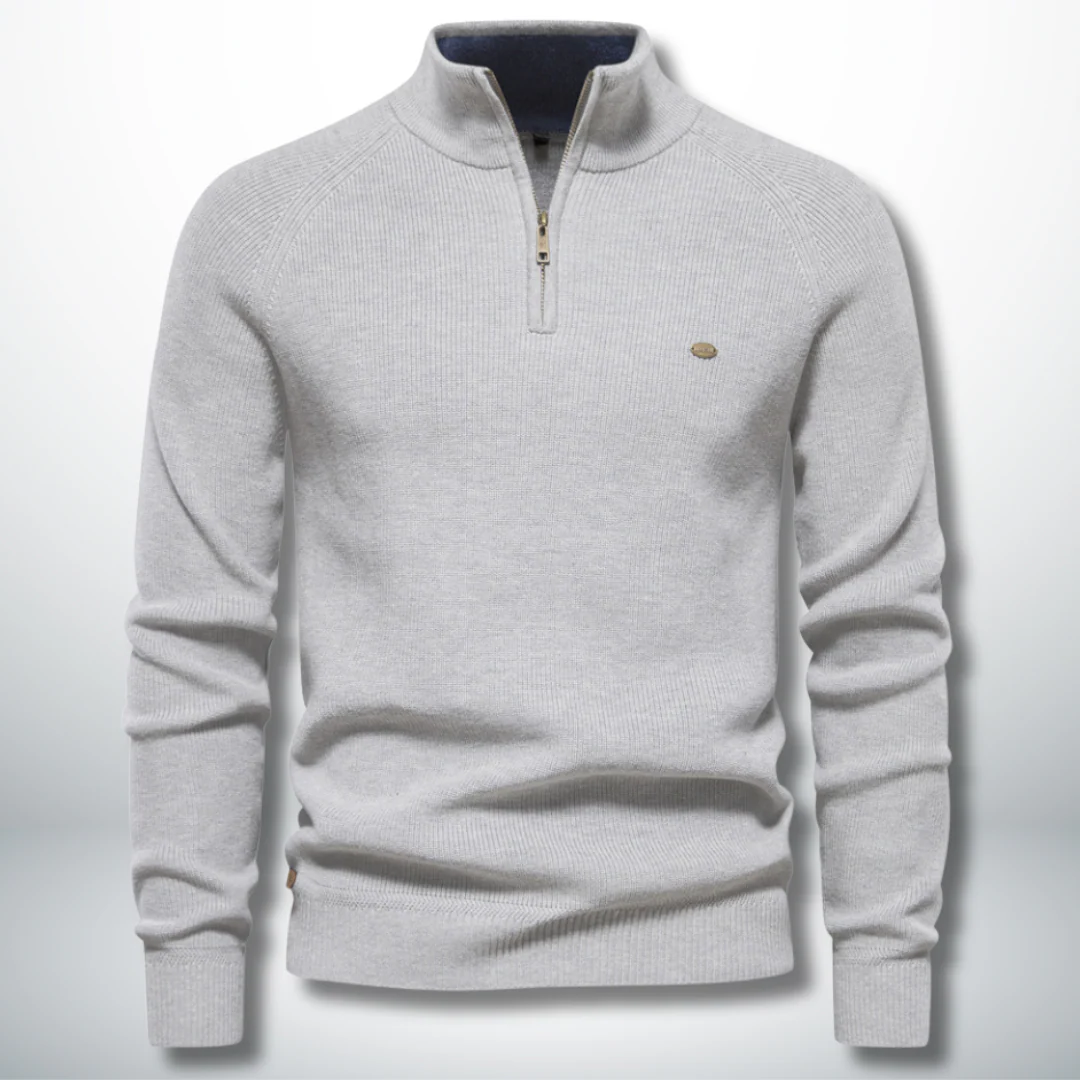 Arturo® | Comfortable and elegant zip-up sweater - Image 5