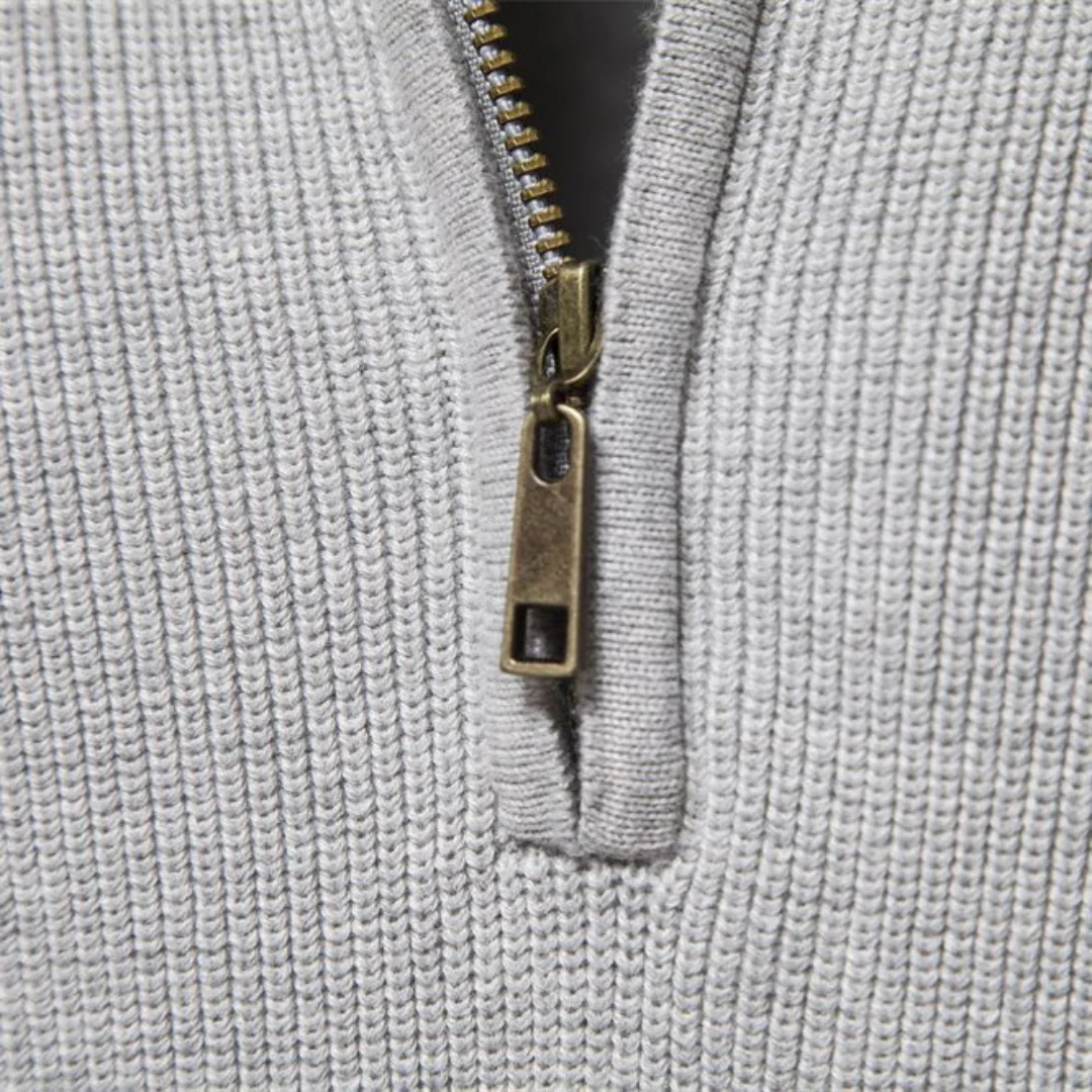 Arturo® | Comfortable and elegant zip-up sweater - Image 8