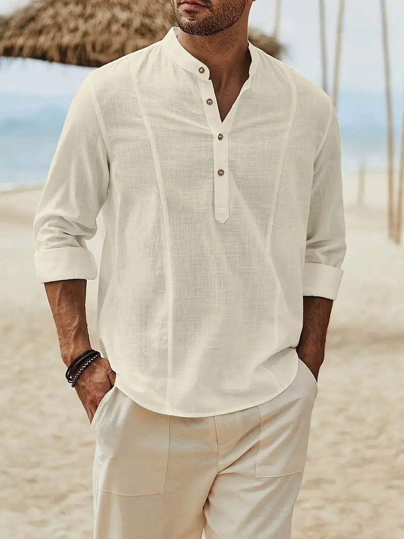 Arunas® | Henley Overhemd - Image 2