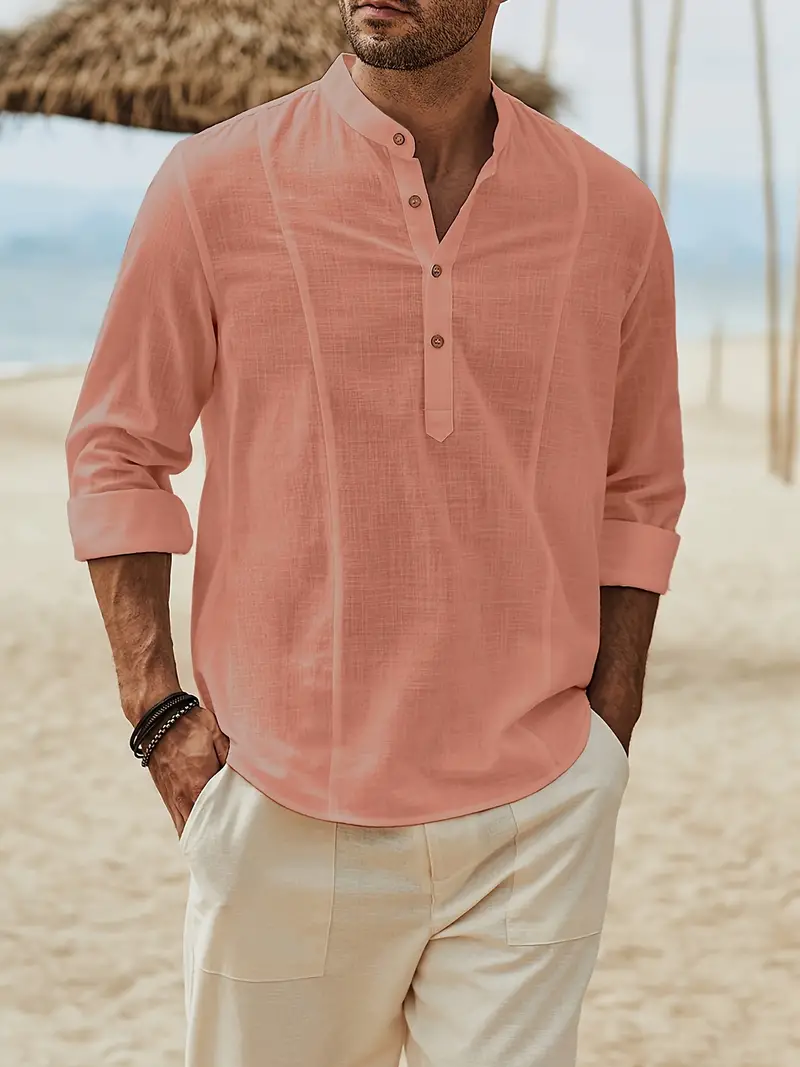 Arunas® | Henley Overhemd - Image 4