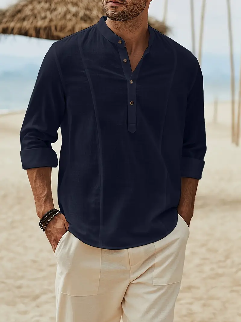 Arunas® | Henley Overhemd - Image 6