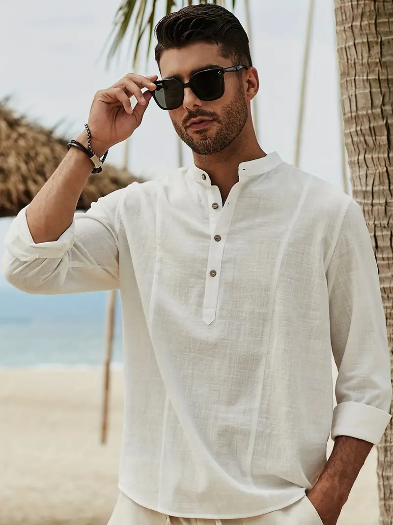 Arunas® | Henley Overhemd - Image 7